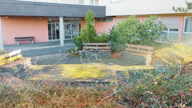 Eingang der Pflegefachschule Linz-Remagen